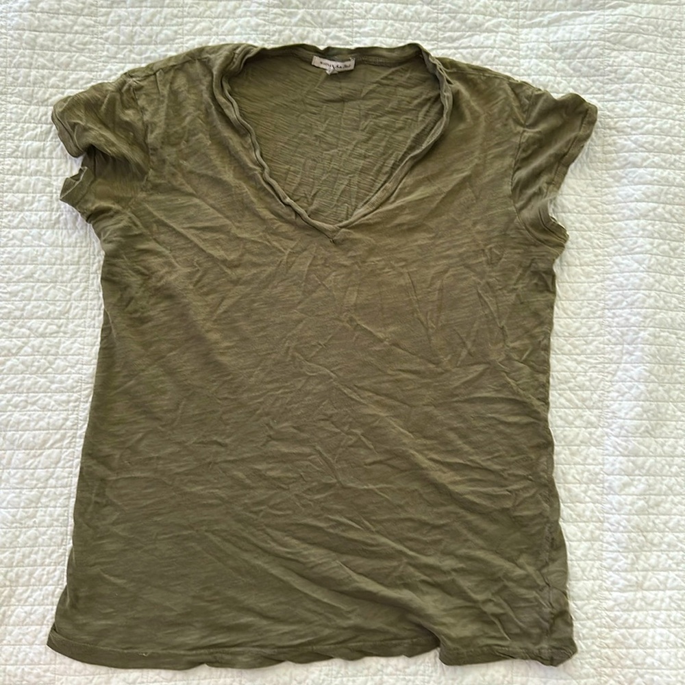 Martha Stewart Green V-neck